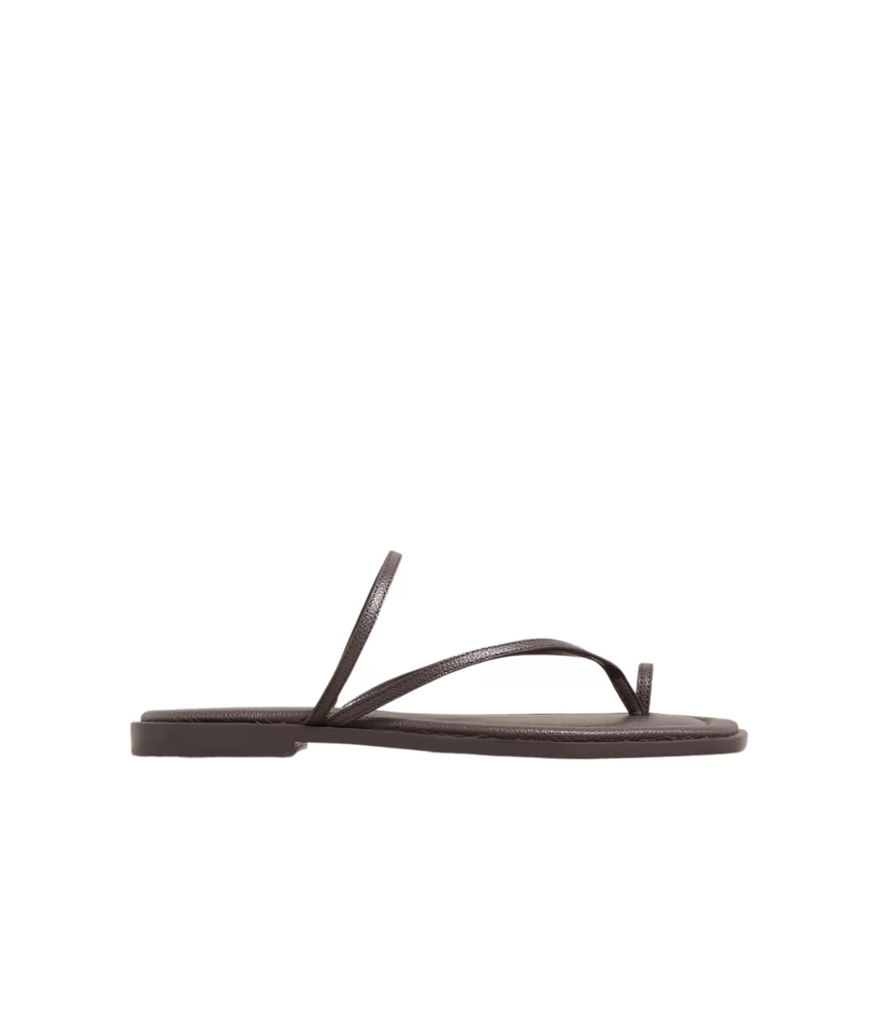 Best Turner Sandal In Graphite Flat Sandals