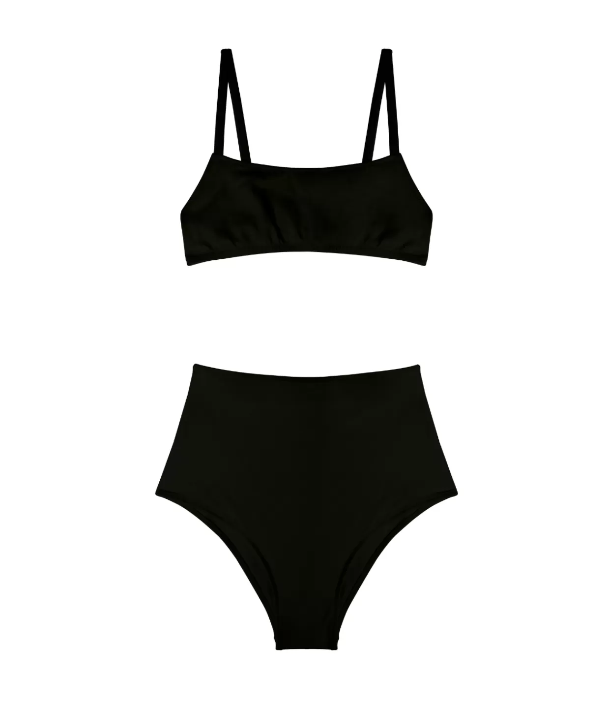 Sale Undici High Waisted Bikini In Black Swim & Resortwear