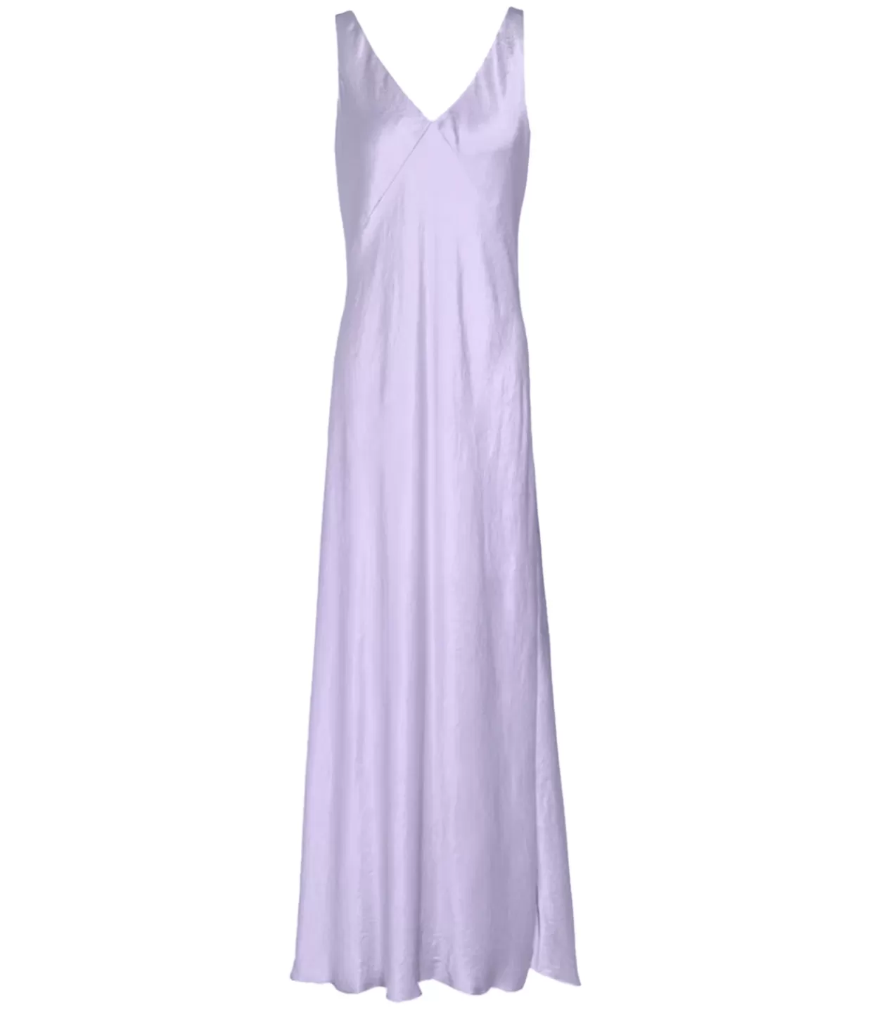 Clearance V-Neck Maxi Slip Dress In Wisteria Dresses