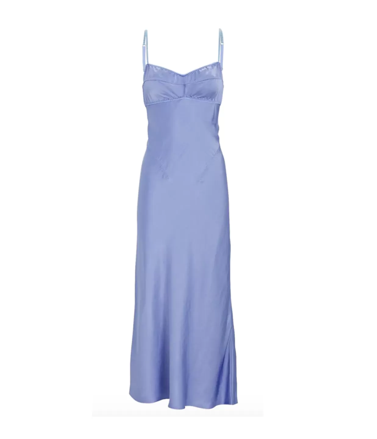 Online Waterlily Midi Dress In Sky Blue Dresses