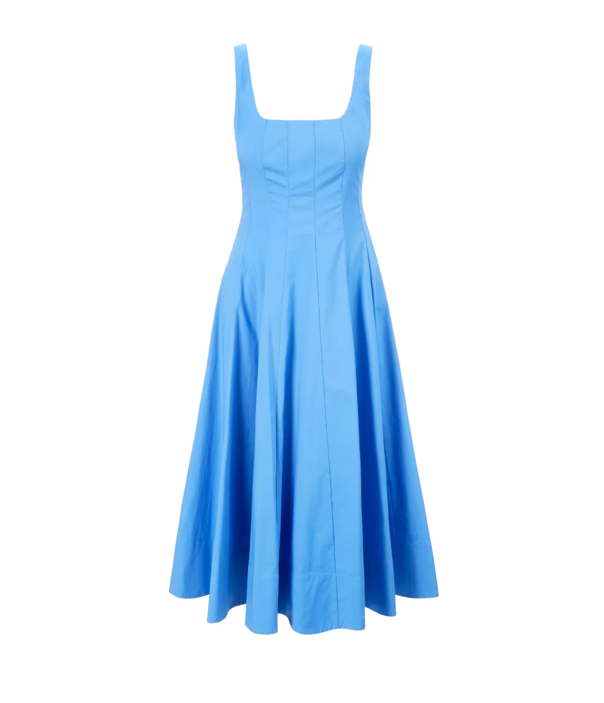 Cheap Wells Midi Dress In Cornflower Dresses