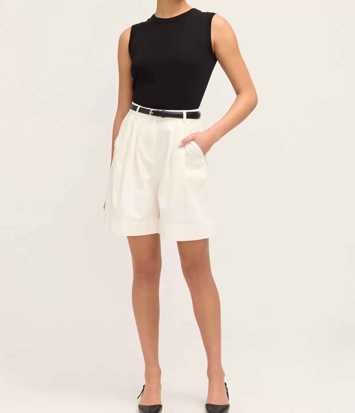 Best Wesley Shorts In Vintage White Shorts