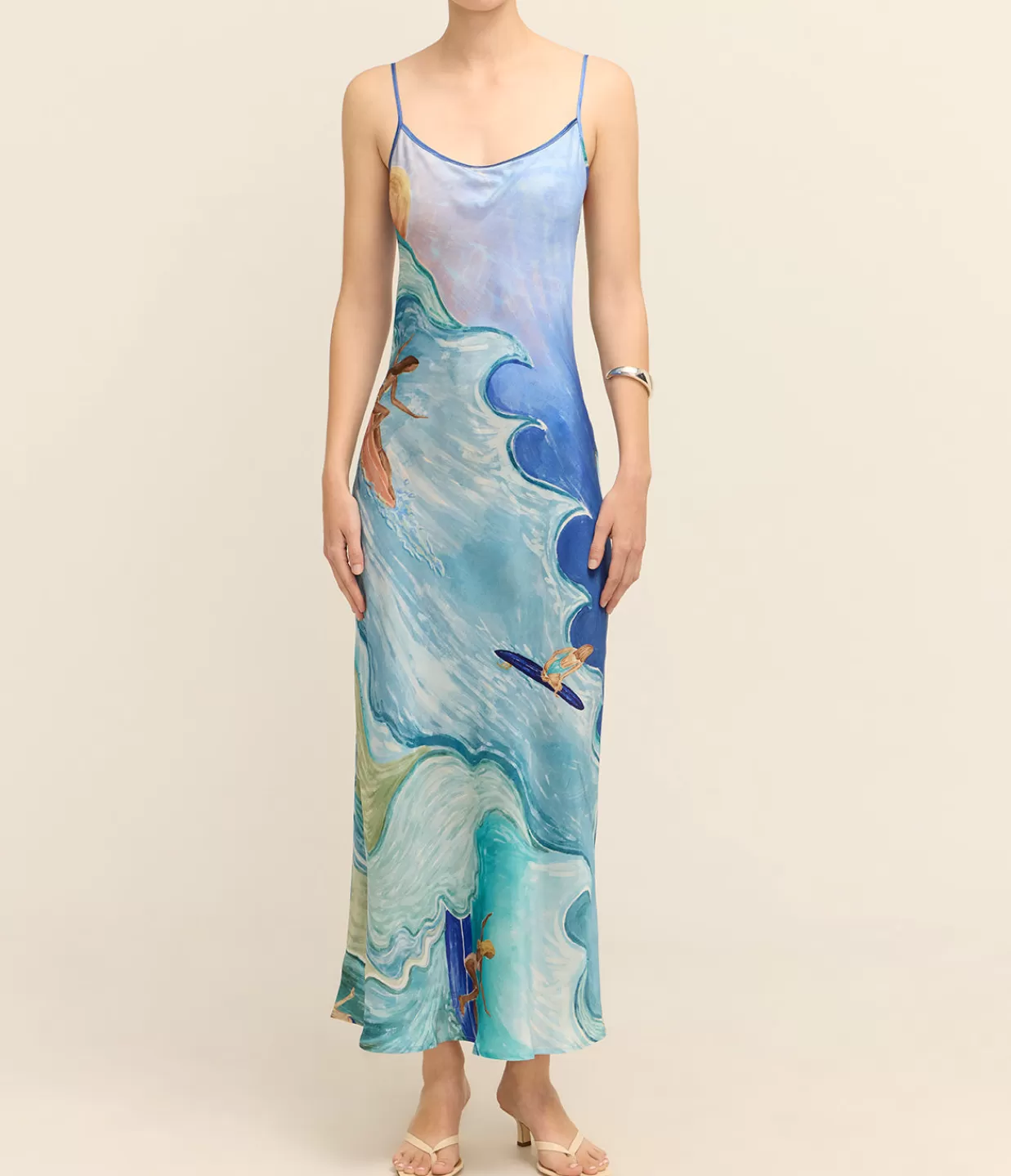 New Wessex Slip Dress In Apres Surf Dresses