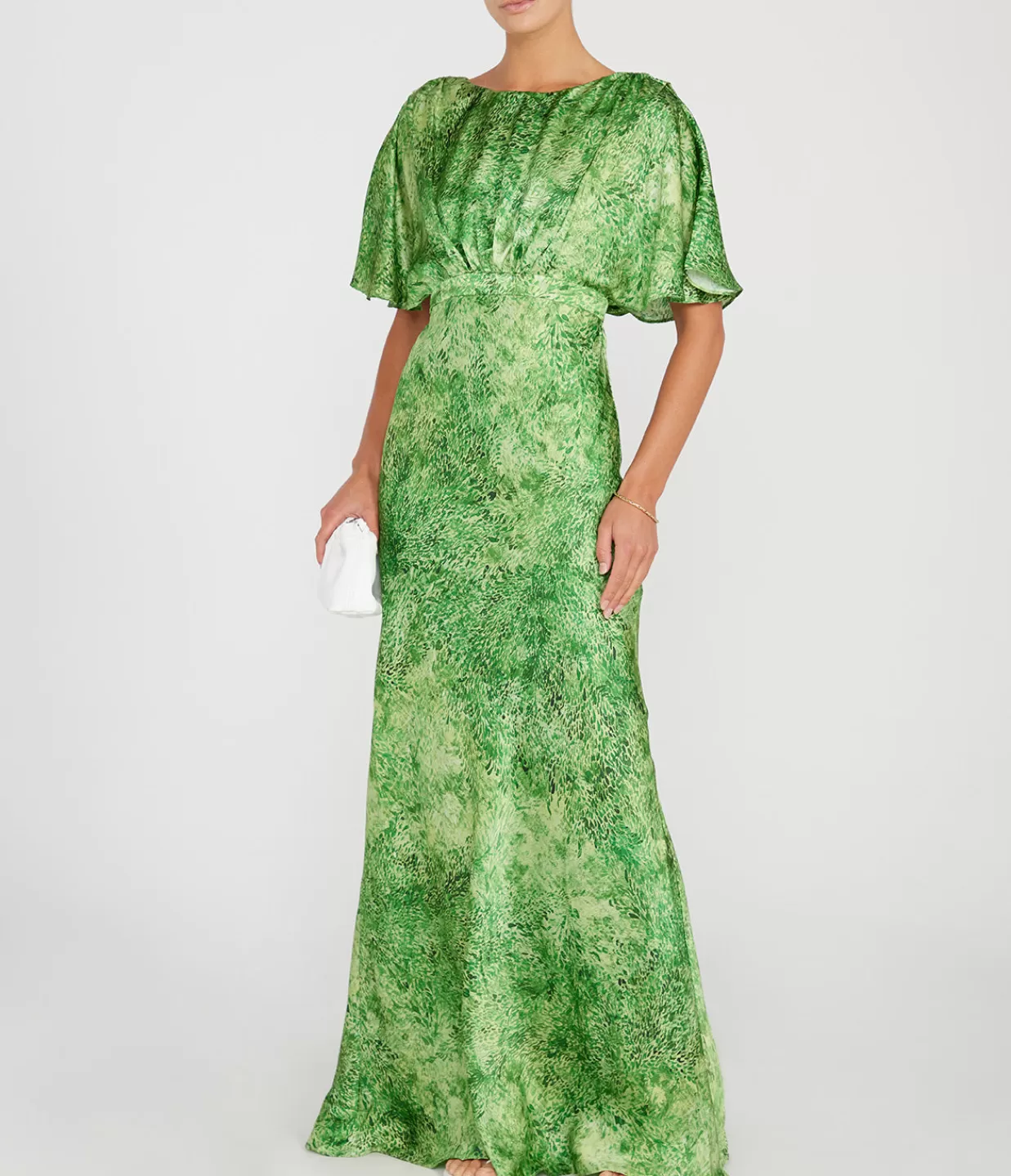 Hot Winona Bias Cut Dress In Thistledown Verte Dresses