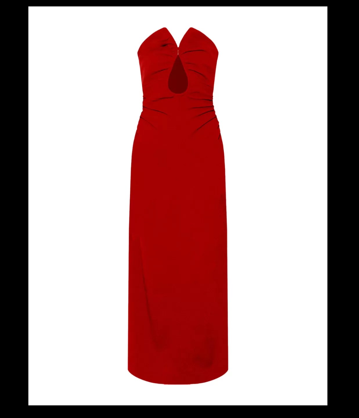 Fashion Zoe Bodice Dress In Red Dresses